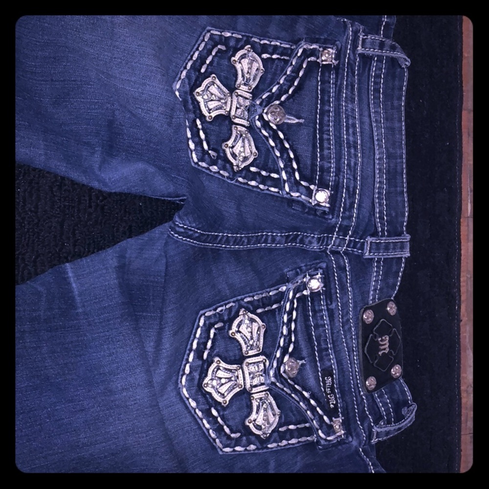 Miss me boot cut jeans size 27